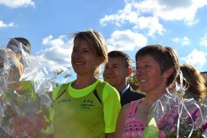 heureuses participantes primées - Corrida Mounarde 2014