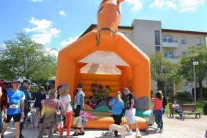 structure gonflable animation Corrida Mounarde 2014
